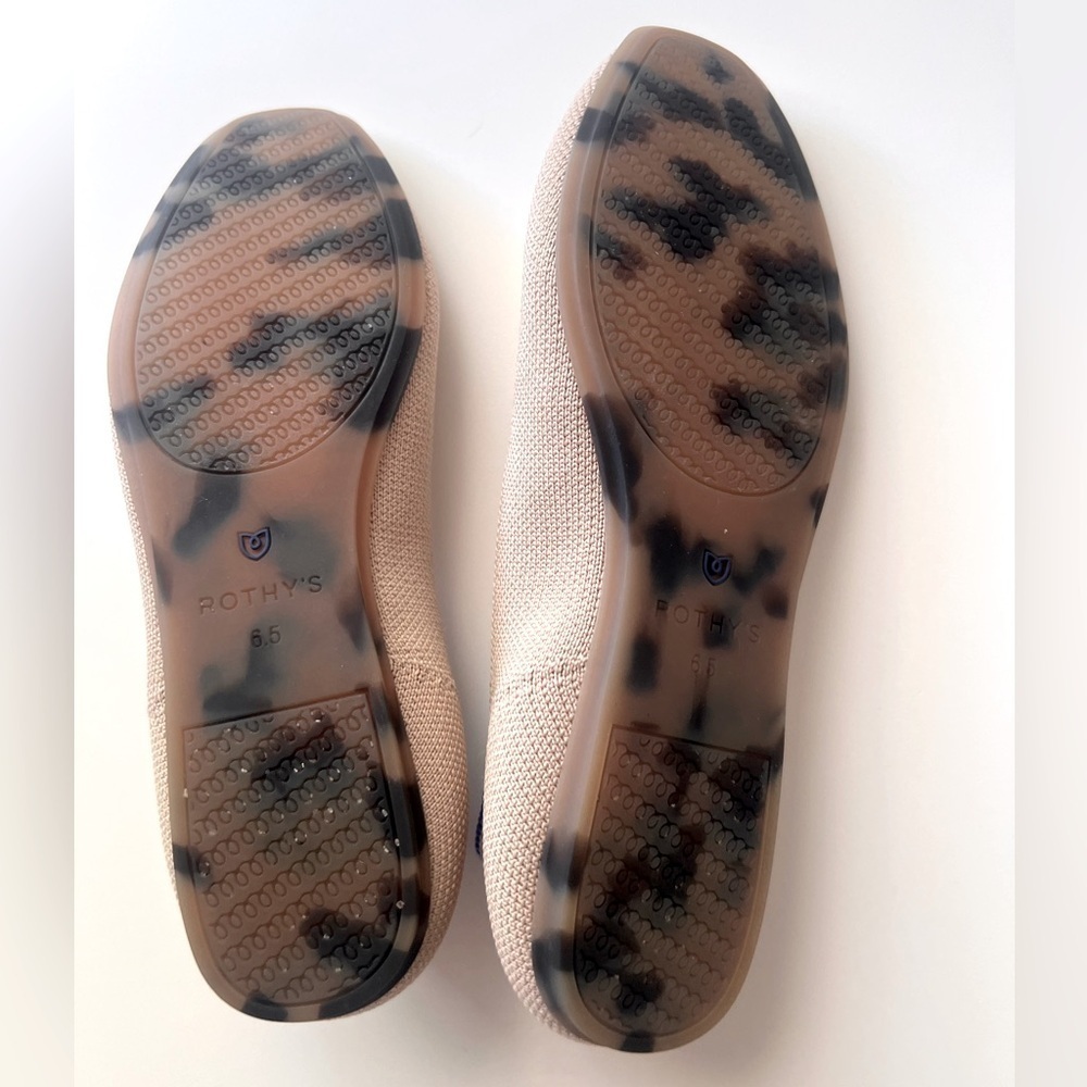 Rothy's Women's Tan Flats - Picture 2 of 3
